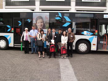 Gruppe aus Japan zu Besuch in Offenbach