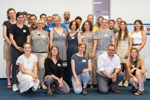 Gruppenfoto der Teilnehmerinnen und Teilnehmer des Klimaanpassungsworkshops 