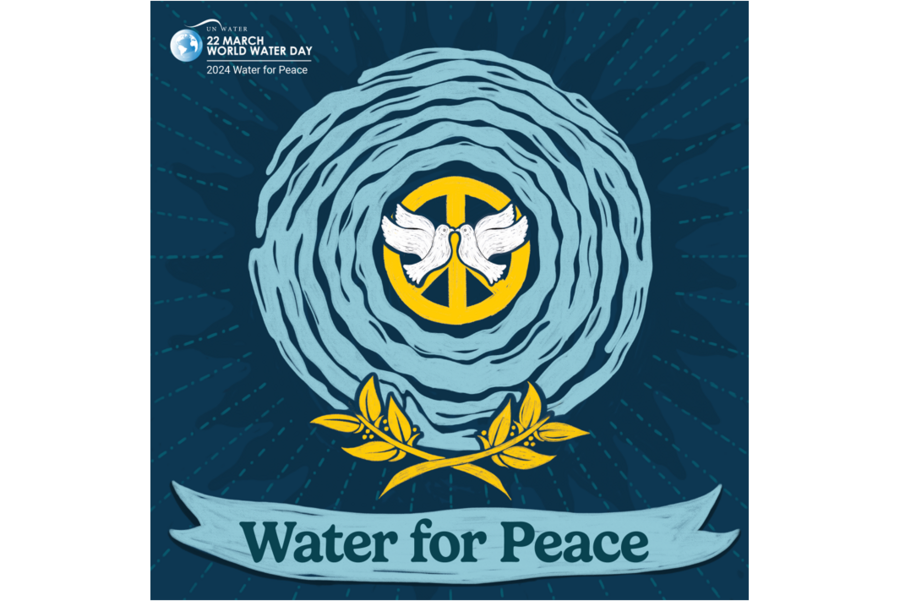 Logo Water for Peace United Nations