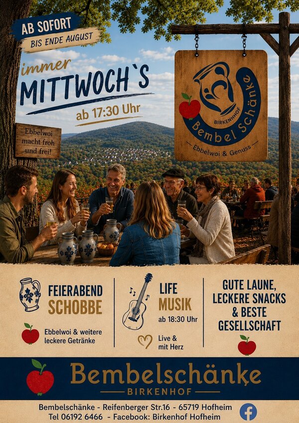 Live-Musik in der Bemebelsch&auml;nke